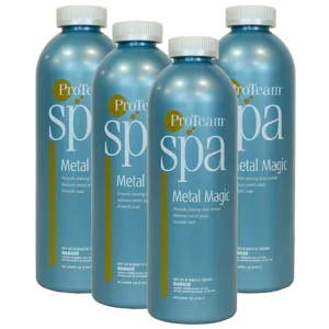 ProTeam Spa Metal Magic - Pack of 4, 1-Quart Bottles