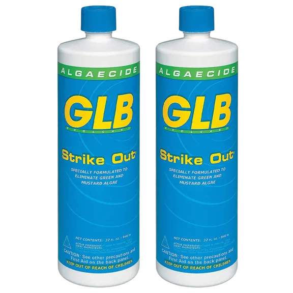 GLB Algae Control Strike-Out Algaecide Product (Pack of 2)