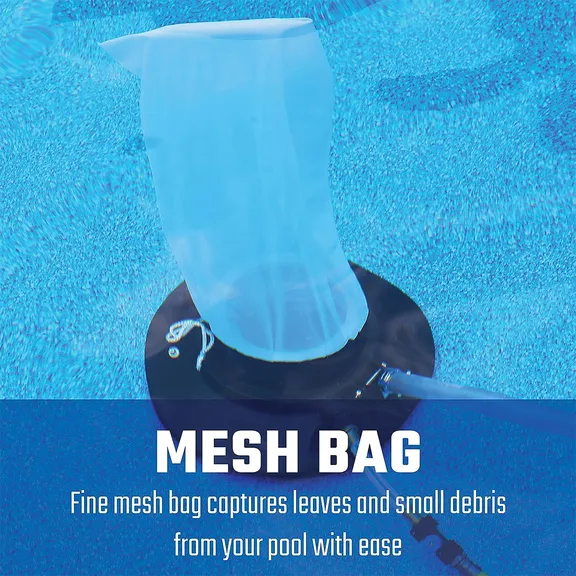 Blue Devil Pro 4-Pack Weighted Leafbagger with Urethane Ball Bearing Wheels and Metal Swivel Handle