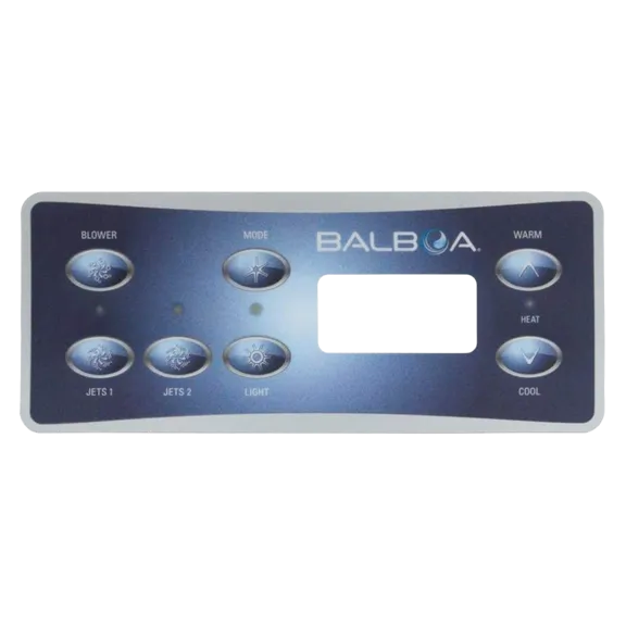 Balboa 10430 Serial Standard 2 Jet/Blower/Light Top Side Overlay