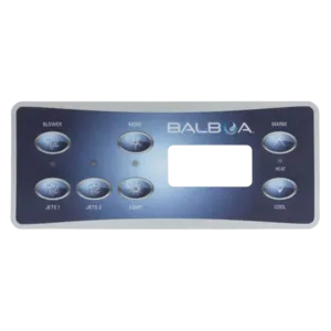 Balboa 10430 Serial Standard 2 Jet/Blower/Light Top Side Overlay