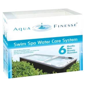 Aquafinesse Swim Spa Maintenance Kit with 20 Spa Tabs, Filter Cleaner and Test Strip