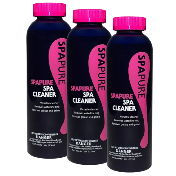 SpaPure 16 oz Spa Cleaner, Pack of 3