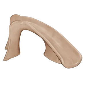 Taupe Cyclone Right Curve Pool Slide by S.R. Smith