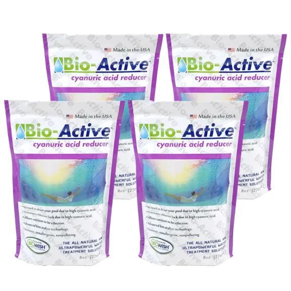 Bio-Active Cyanuric Acid Reducer 8oz (Pack of 4)
