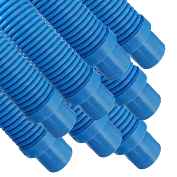 Puri Tech Universal Blue Pool Cleaner Hose 4 ft long (Pack of 8)