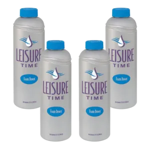 Leisure Time Spa Water Balance Anti-Foam Solution, 32oz (Pack of 4)