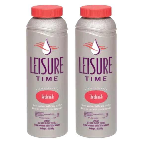 Leisure Time Replenish Quick-Dissolving Spa Shock Treatment (Pack of 2)