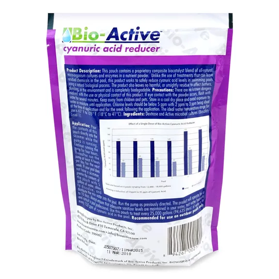 Bio-Active Cyanuric Acid Reducer, 8oz.