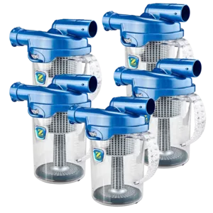 Automatic Swimming Pool Cleaner Cyclonic Leaf Catcher Canister, 5-Pack