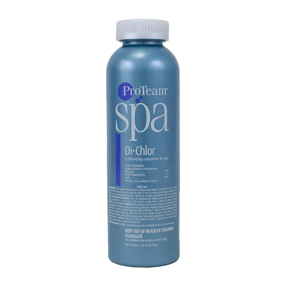 ProTeam Spa Di-Chlor Concentrated Chlorine Granules for Spas and Hot Tubs 1 lb single