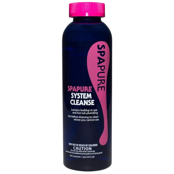 SpaPure System Cleanse Pipe and Cleaner Water Treatment, for Hot Tubs - 1 pint