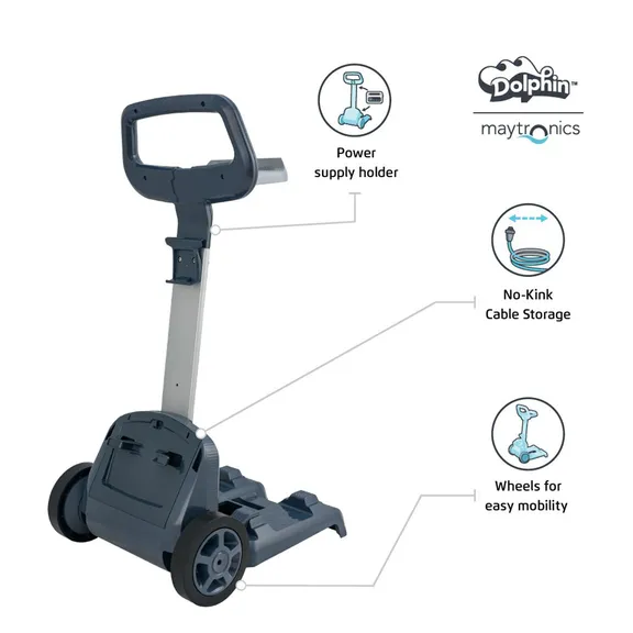 Dolphin Nautilus CC Inground Swimming Pool Cleaner with Caddy