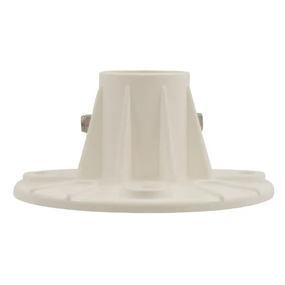 S.R. Smith Plastic Deck-Mounted Flange 05-623, Single