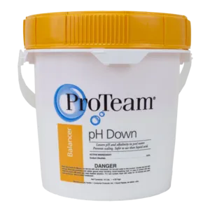 ProTeam pH Down Lowers Pool pH and Alkalinity Levels for Swimming Pools 10 lb