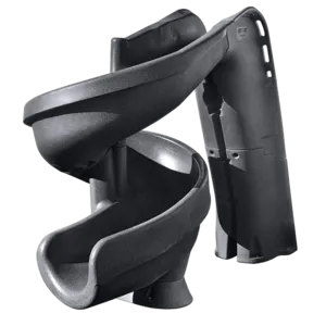 S.R. Smith heliX2 Gray Granite Twist Slide for Swimming Pools