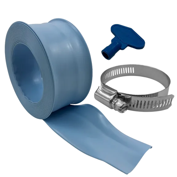 Puri Tech Durable Pool Filter Backwash Hose, 1.5" x 50 feet