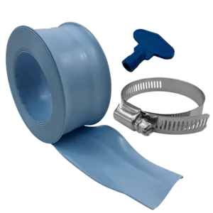 Puri Tech Durable Pool Filter Backwash Hose, 1.5" x 50 feet
