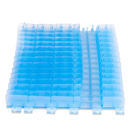 BRUSH, BLUE, PVC-DYNAMIC
