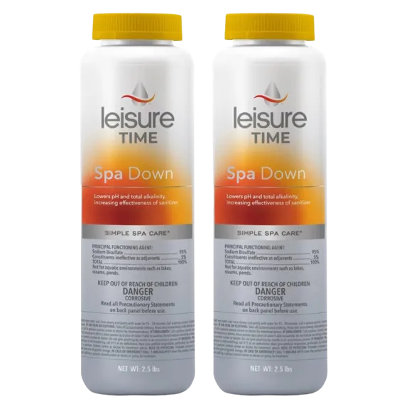 Leisure Time 2 Pack Spa Water pH Reducer