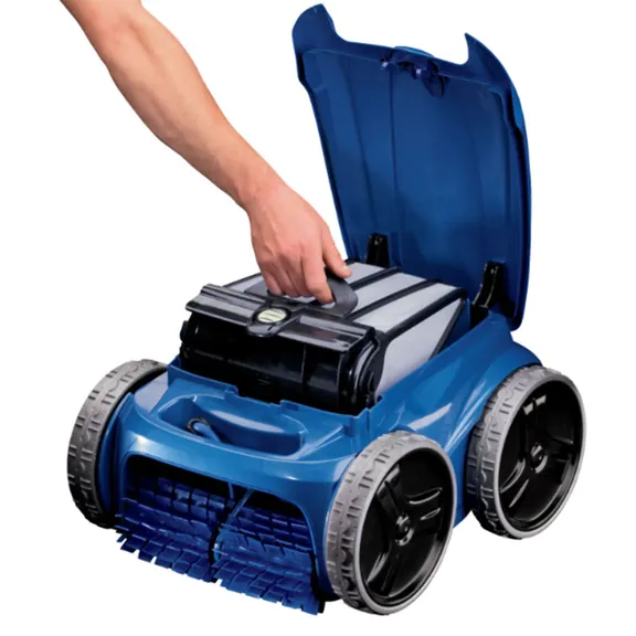 Polaris 9450 Sport 4WD with 7-day Programmable Timer, 60 foot Swivel Cable, Large Debris Canister and Premium Caddy - for In-Ground Pools