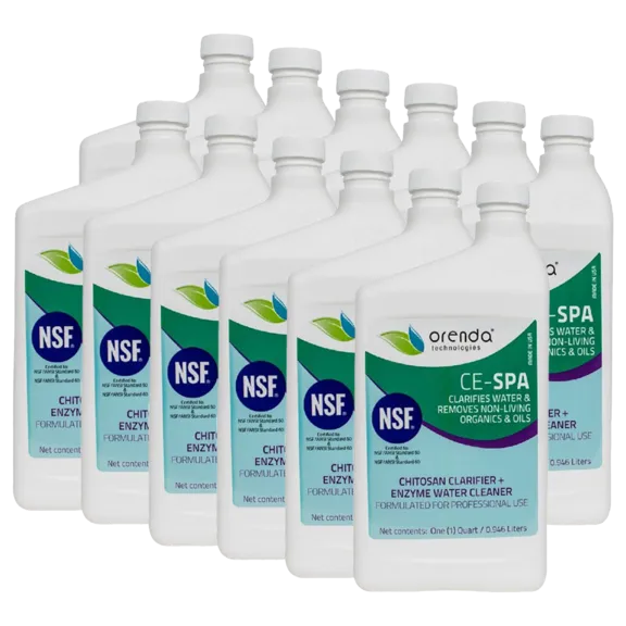 Orenda CE-SPA 1 Quart Spa Clarifier with Enzyme (Pack of 12)