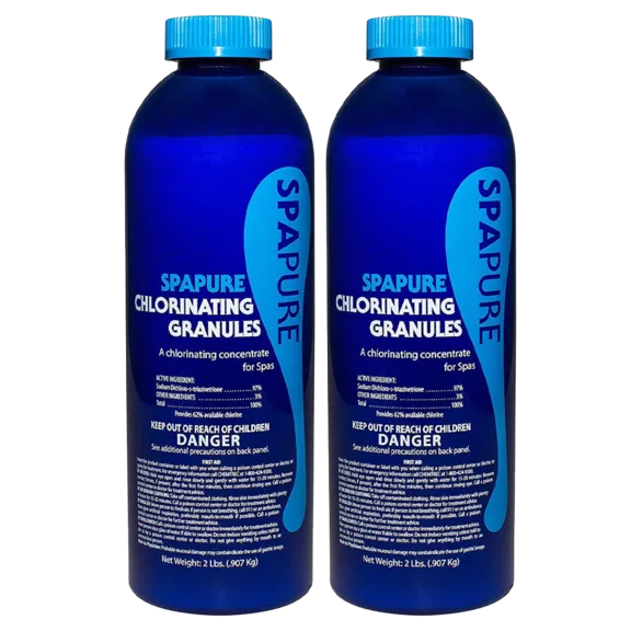 SpaPure 2lb. Chlorinating Granules - Pack of 2