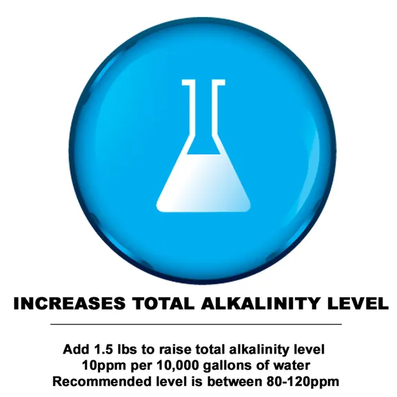 Puri Tech Total Alkalinity Increaser Pool Chemicals, 5LB