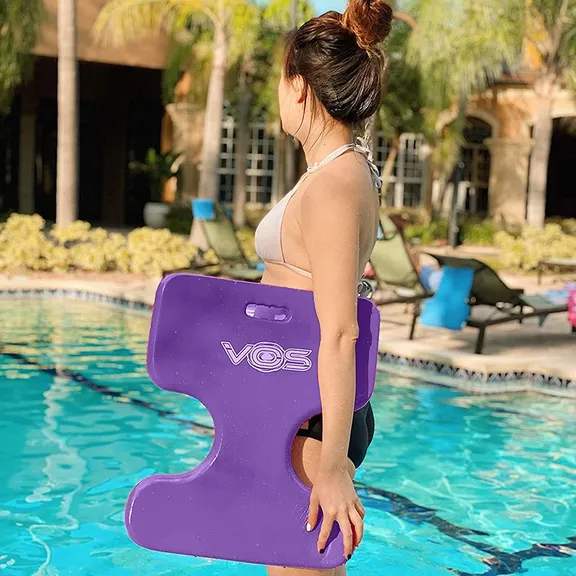 VOS Oasis Premium Water Solid Saddle Floats, Purple, 2-Pack