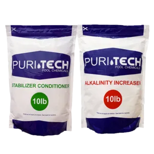 Puri Tech Chemicals Alkalinity Increaser and Stabilizer Kit, 10 lb Each