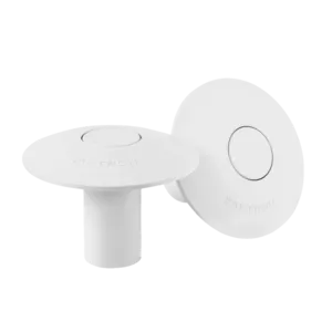 Saftron White Anchor Socket Covers - 2 Piece Set