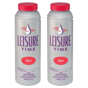 Leisure Time Renew Granular Non-Chlorine Shock for Spas, 2.2lb (Pack of 2)