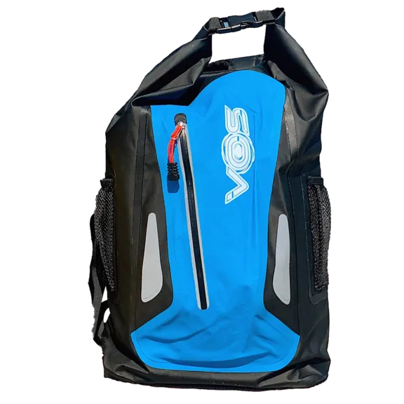 VOS Waterproof Premium Dry Bag, Sack with Roll Top Backpack, Blue