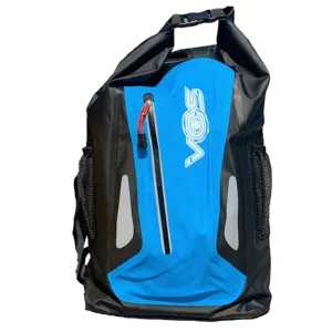 VOS Waterproof Premium Dry Bag, Sack with Roll Top Backpack, Blue