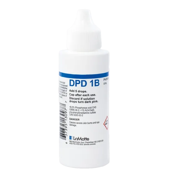LaMotte 2 oz DPD 1B Liquid Reagent for Free Chlorine Testing