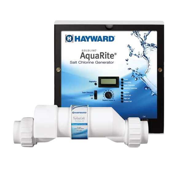Hayward AquaRite Electronic Salt Chlorination System withTurboCell