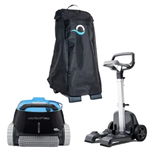 Dolphin Nautilus CC Pro Wi-Fi Controlled Robotic Pool Cleaner with Caddy