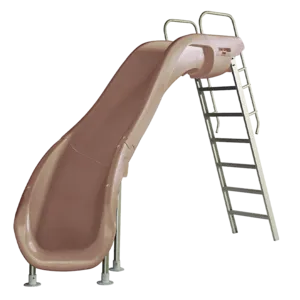S.R. Smith Rogue2 Left Curve Taupe Swimming Pool Slide