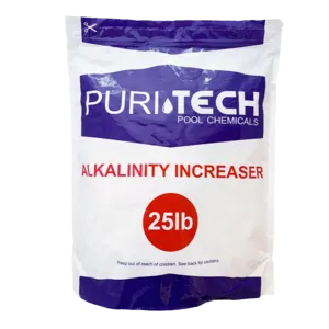 Puri Tech Total Alkalinity Increaser Pool Chemicals, 25LB