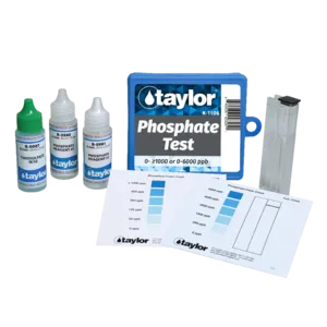 Taylor Technologies Phosphate Test Kit, Color Card Comparator - .75 oz bottles