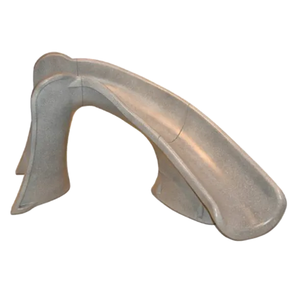 Sandstone Cyclone Right Curve Pool Slide by S.R. Smith