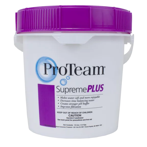 ProTeam Supreme Plus 10 lb - Swimming Pool and Spa Water Softening and Balancing Agent