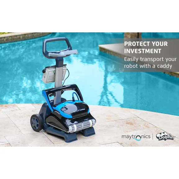 Dolphin Nautilus Supreme Robotic Pool Cleaner with Caddy and Wi-Fi Connectivity