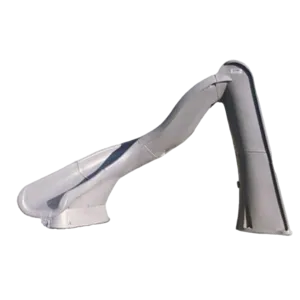 TurboTwister Left Curve Gray Granite Pool Slide by S.R. Smith