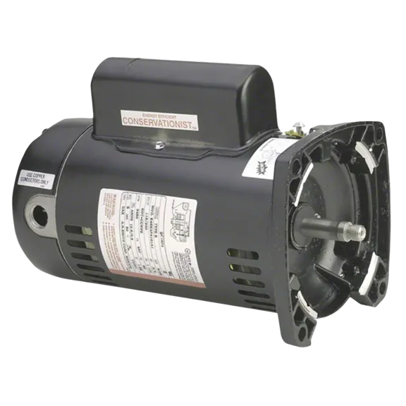 A.O. Smith Century Replacement 1.5HP Full-Rated Single-Speed Square Flange Motor
