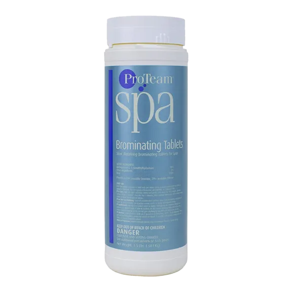ProTeam Spa 1.5 lb Brominating Tablets - Reliable and Safe for Spas and Hot Tubs