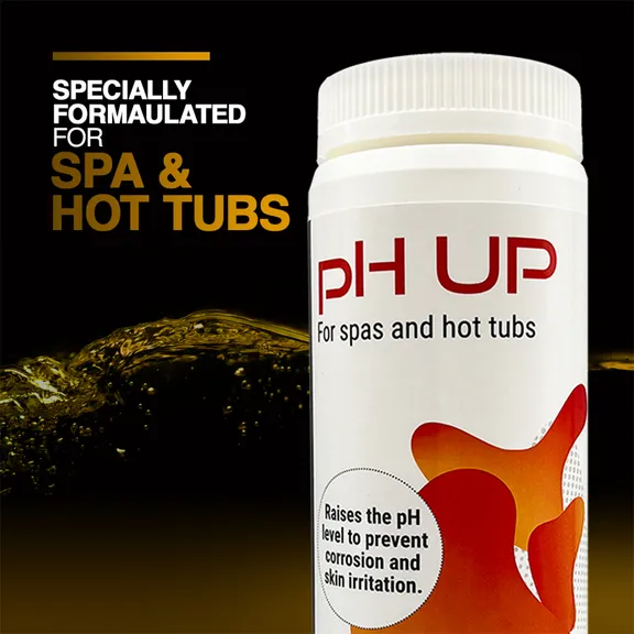 Puri Tech Spa pH Up 6-Pack for Enhanced Sanitizer Effectiveness in Hot Tubs and Spas, Increases pH and Alkalinity, 1lb each