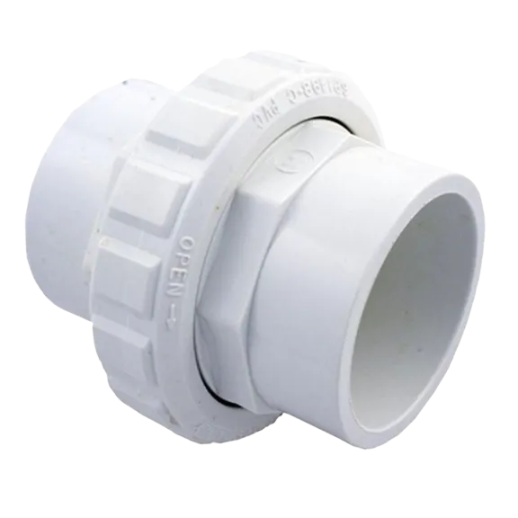 Hayward 2" SKT PVC Flush Union Pipe Fitting Connector