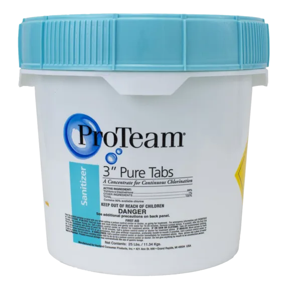 ProTeam 3" Pure Tabs Stabilizer for Protection for Swimming Pools and Spas, 25lb.