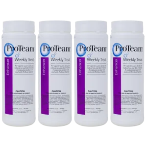 ProTeam Swimming Pool Weekly Treatment for Maintaining pH and Alkalinity Levels, 2 lbs (Pack of 4)